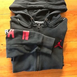 Nike Air Jordan Zip-Up Hoodie